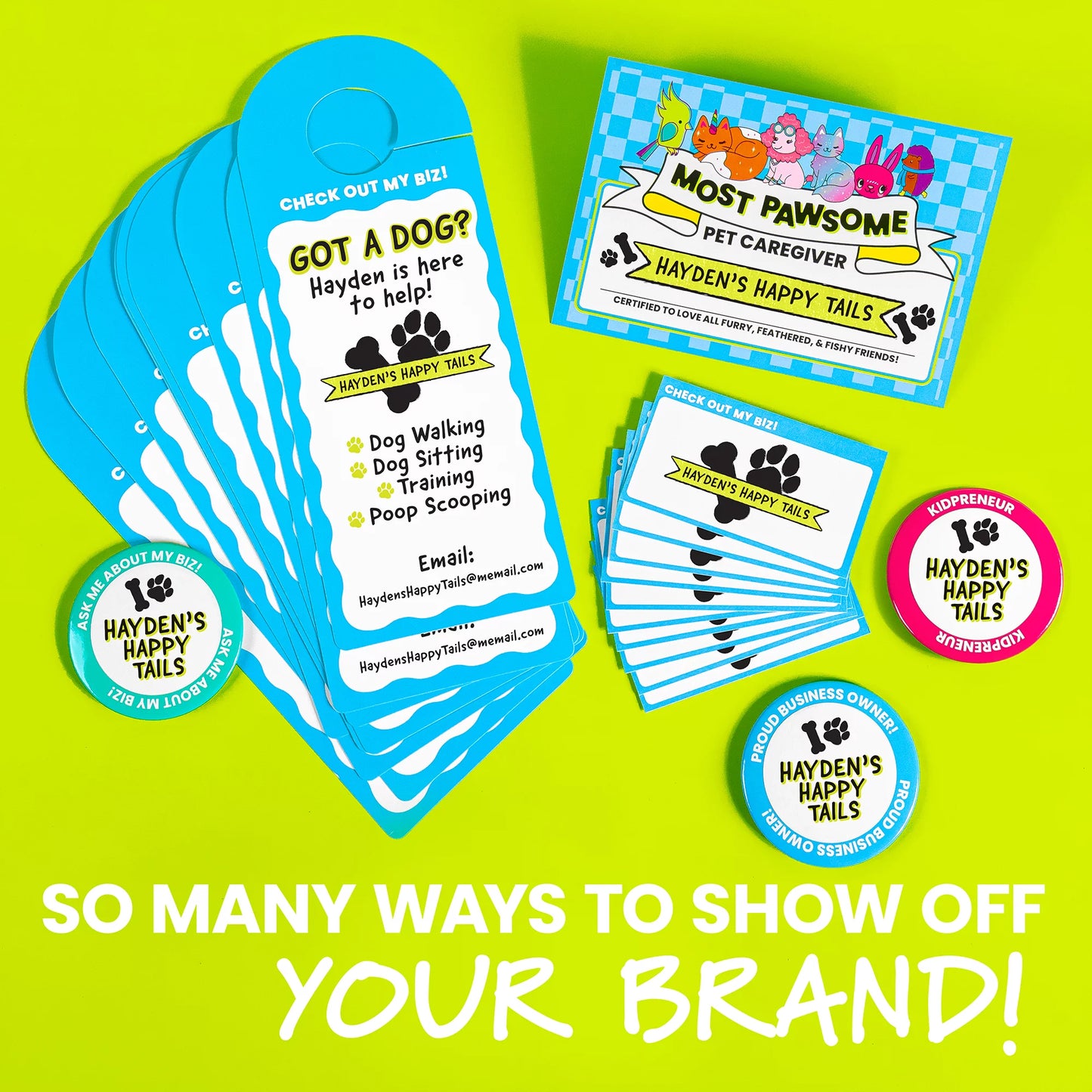 Kids Business Kit - Pet Care