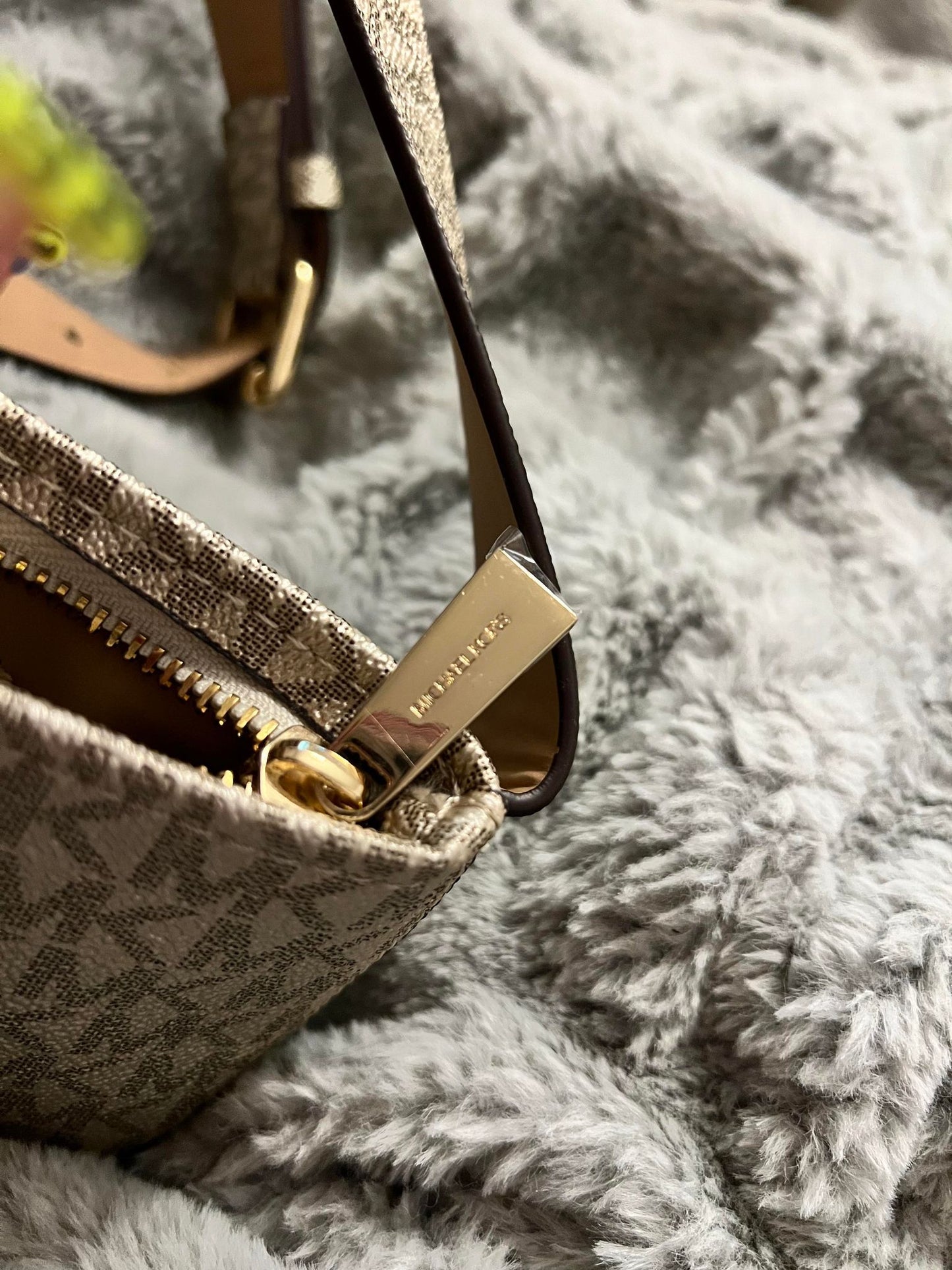 Michael Kors Monogram Belt Bag