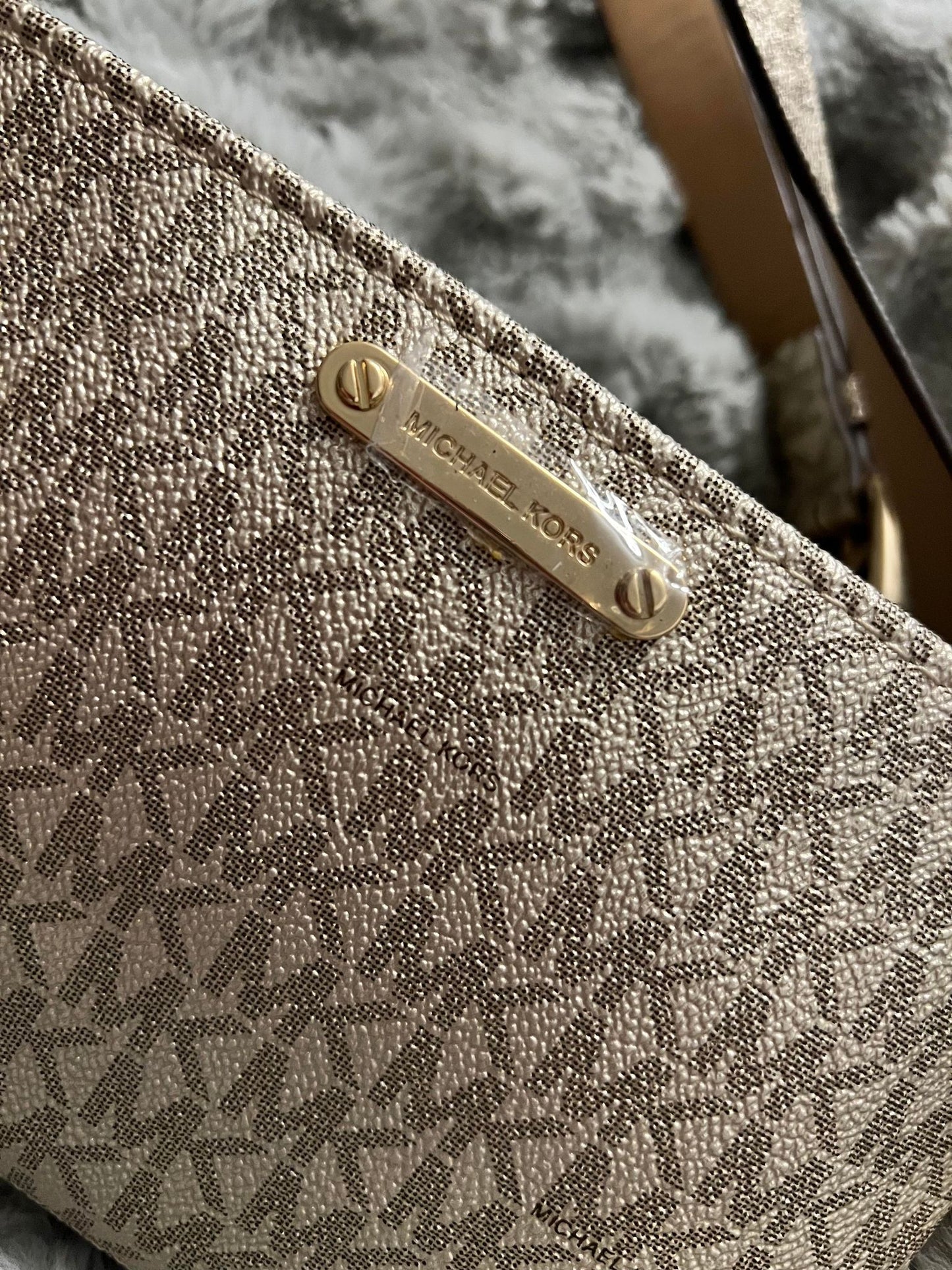 Michael Kors Monogram Belt Bag