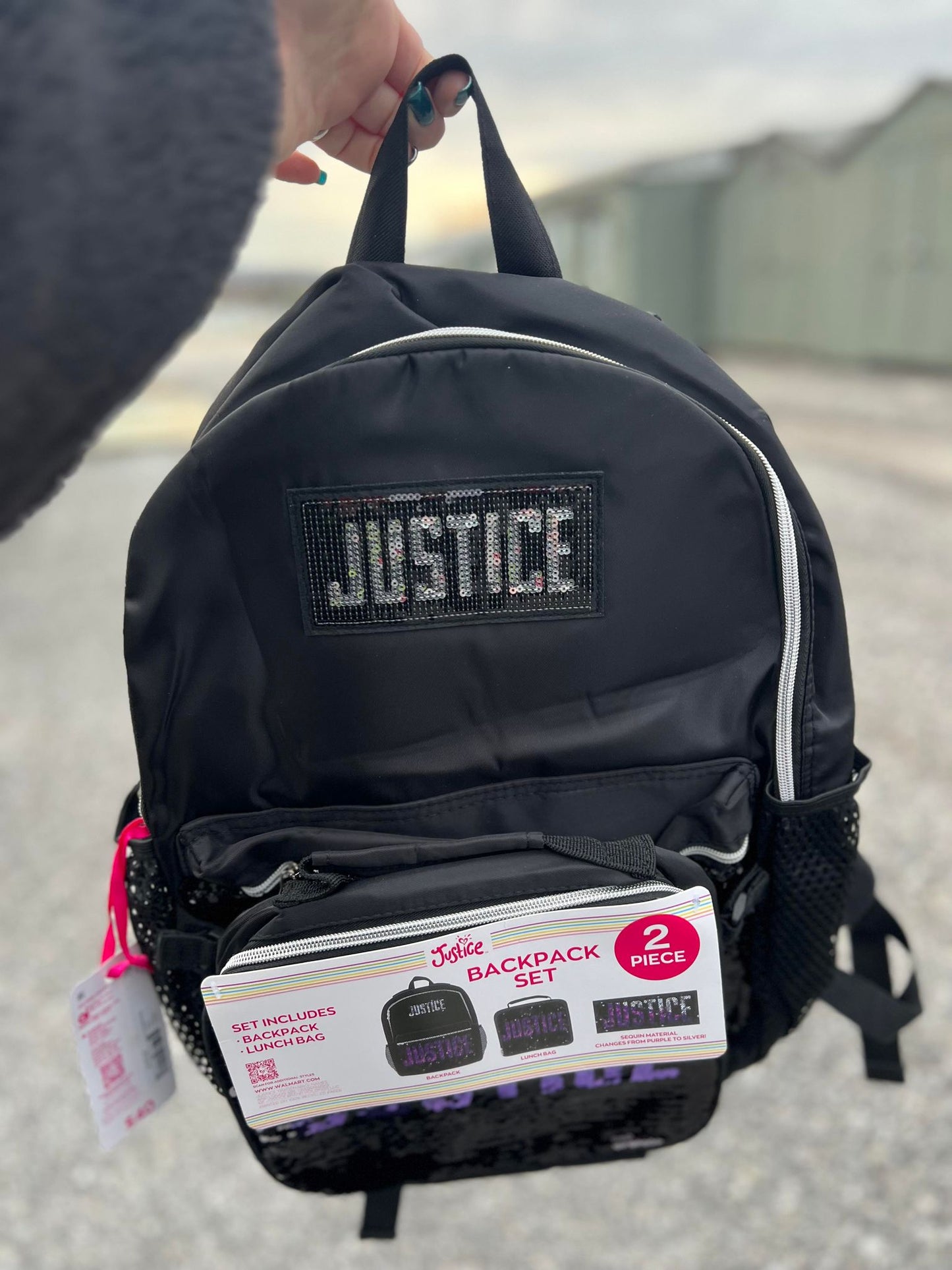 JUSTICE 2-Piece Backpack