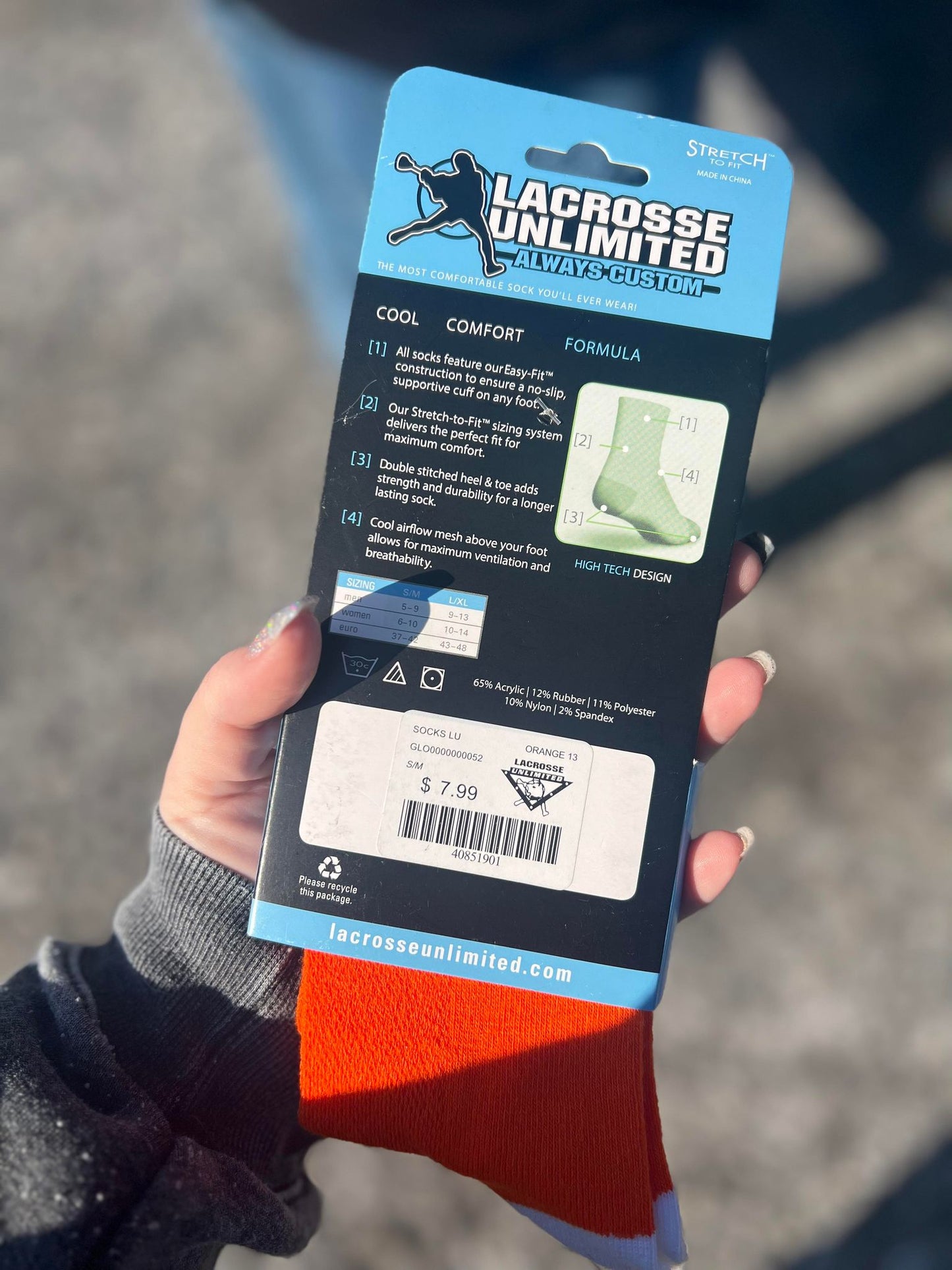 Lacrosse Unlimited Socks