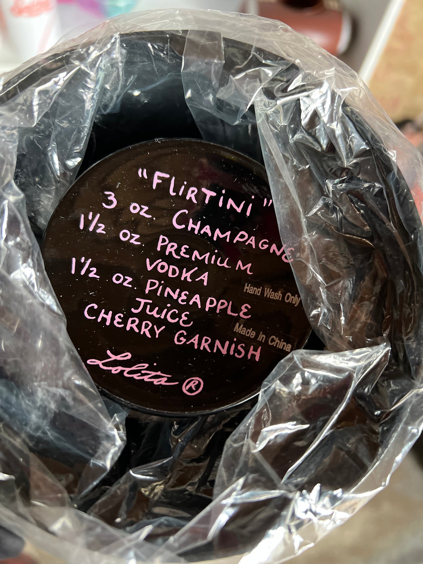 Lolita - Flirtini Glass