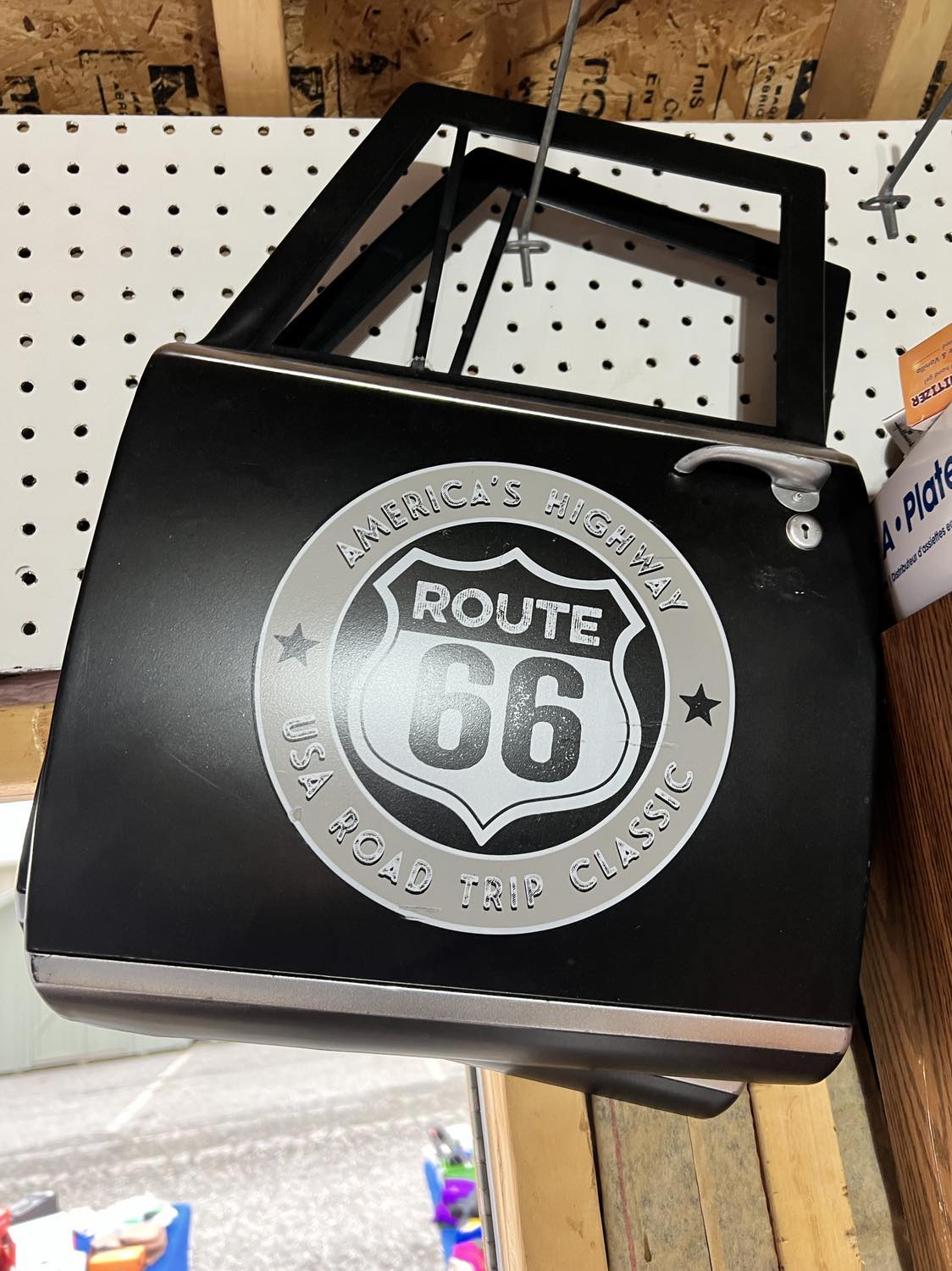 Route 66 Truck Door Metal Wall Decor