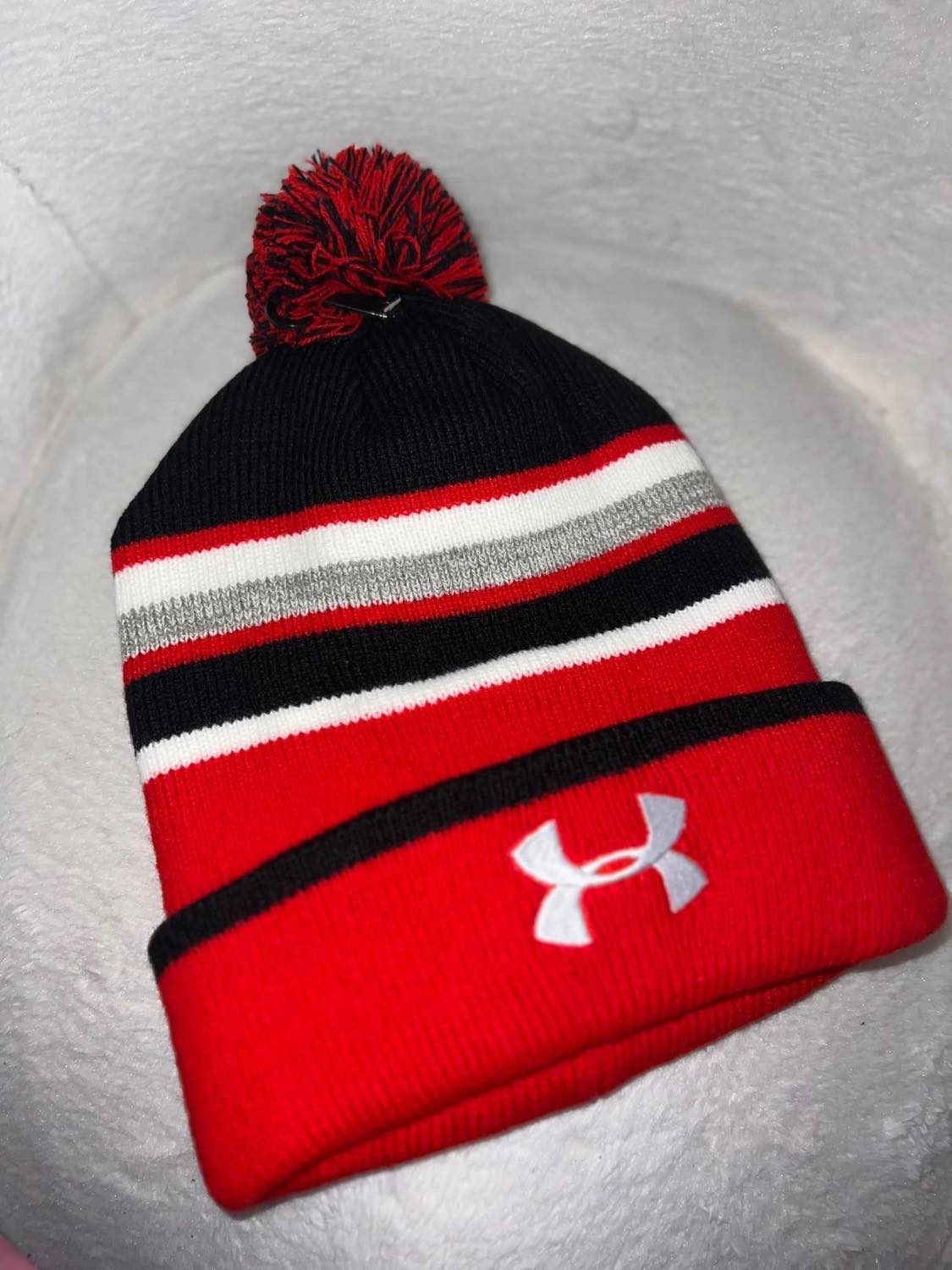 Under Armour - Faux Fur Pom Beanies