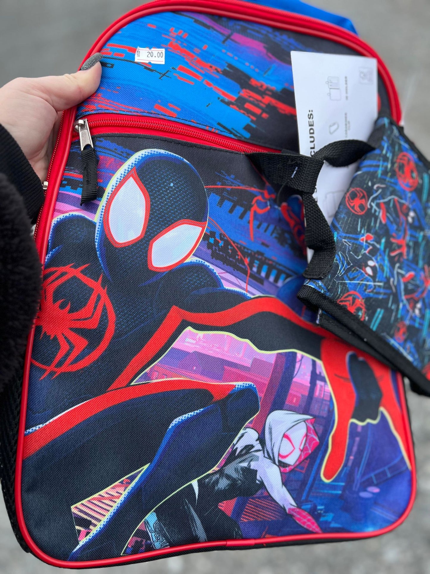 Spiderman - 5-Piece Backpack