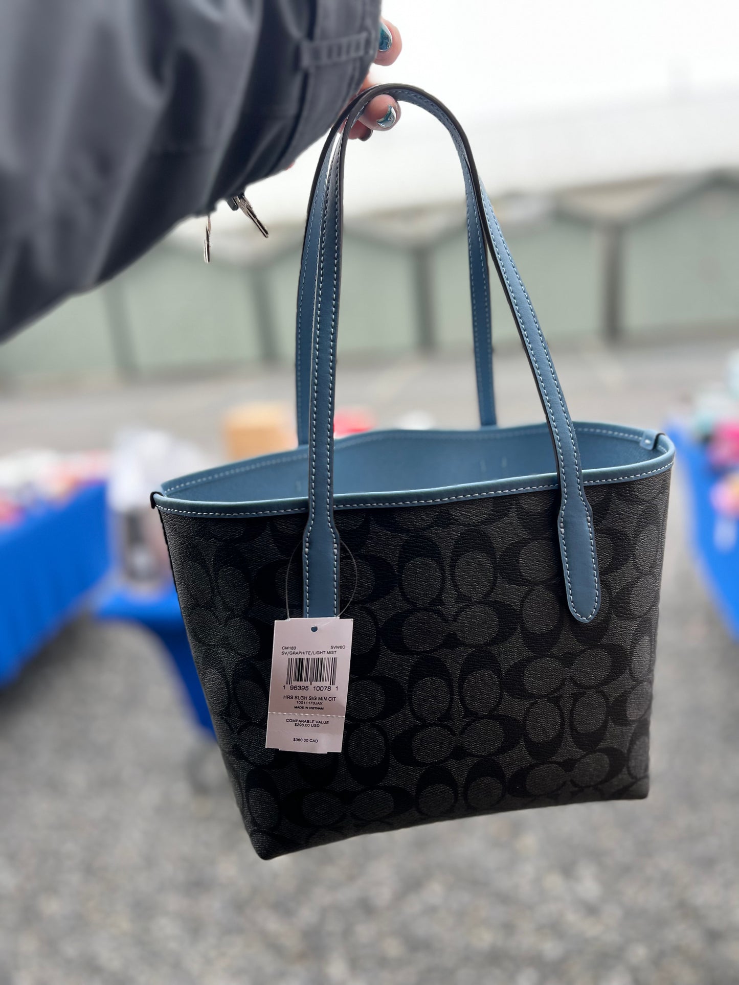 Coach - Mini Tote Sleigh