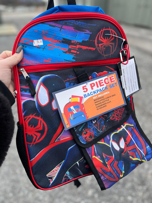 Spiderman - 5-Piece Backpack