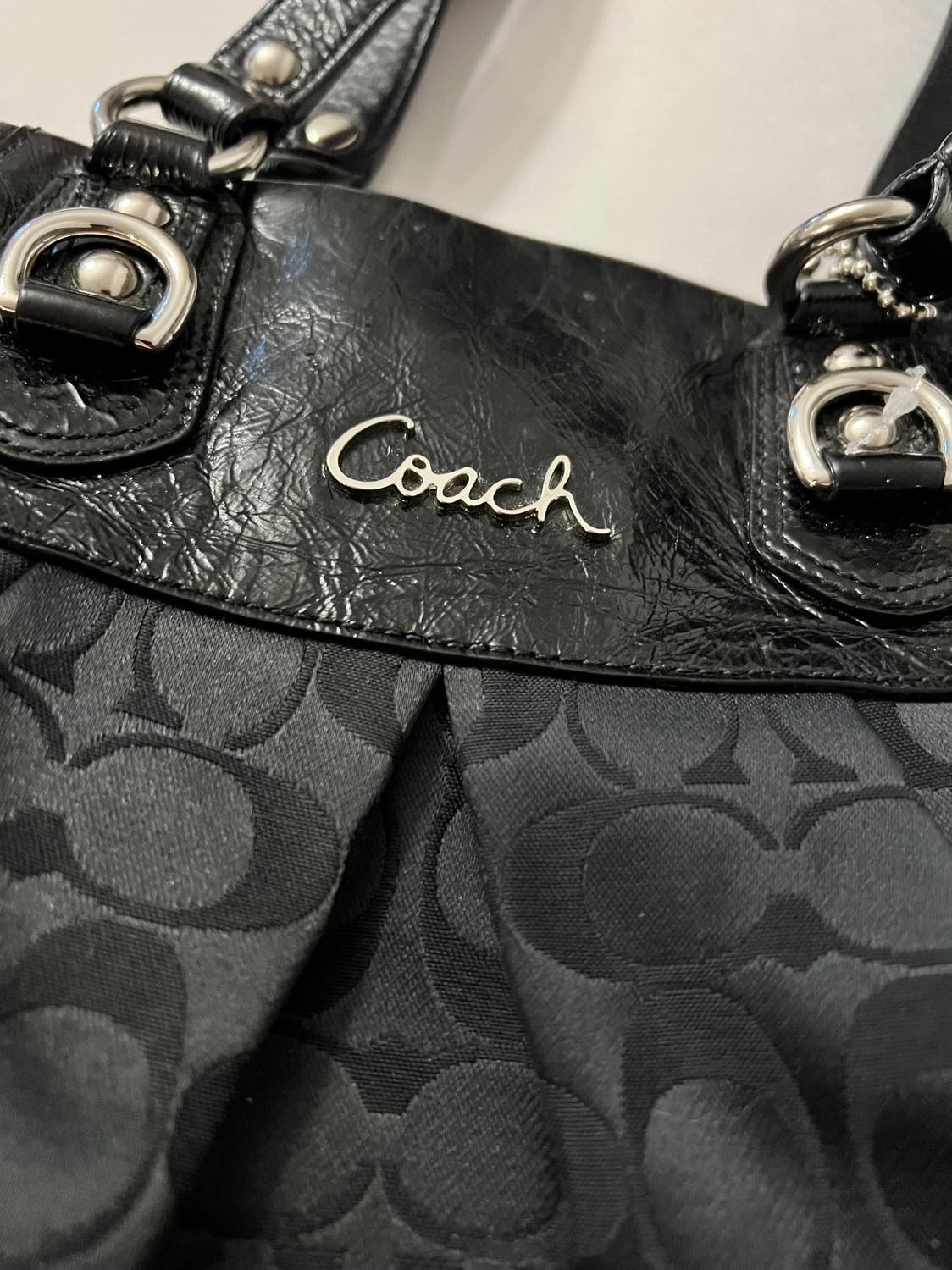 Coach - Silk Handbag