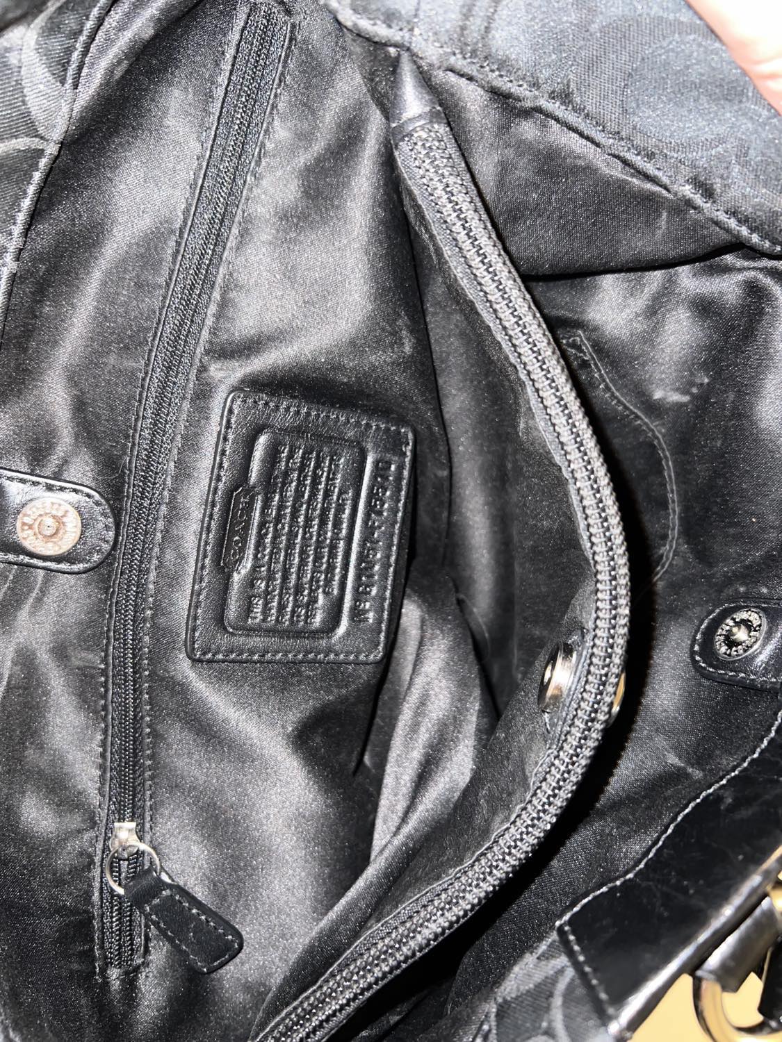 Coach - Silk Handbag