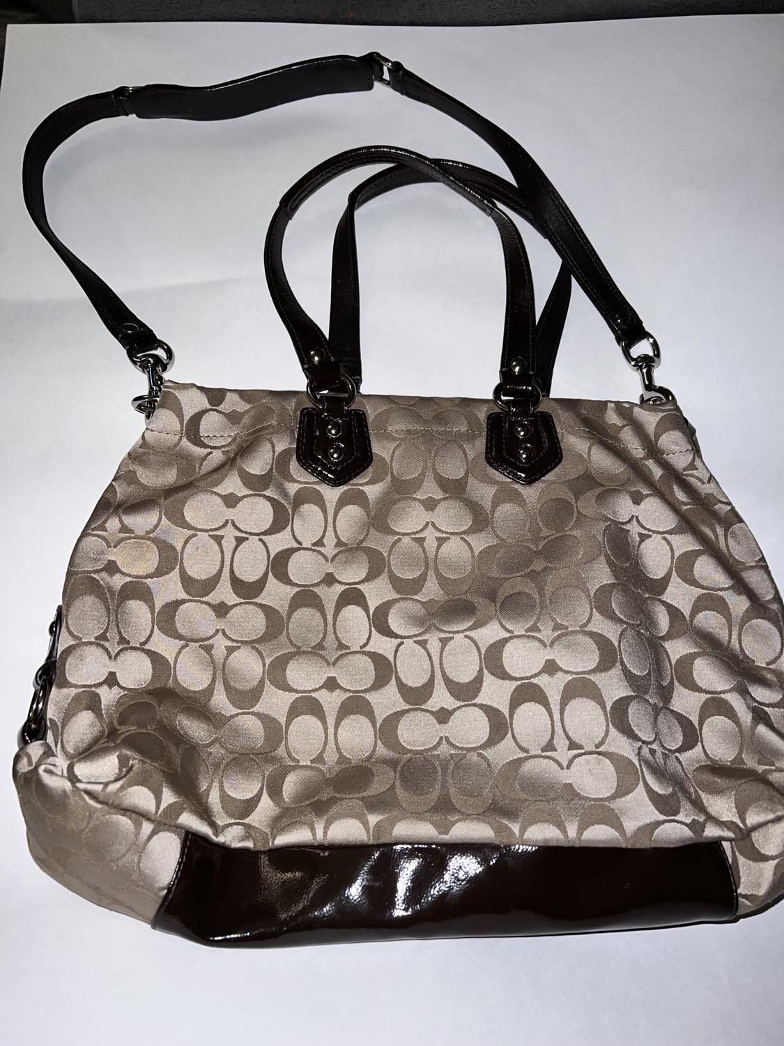 COACH - Silk Handbag
