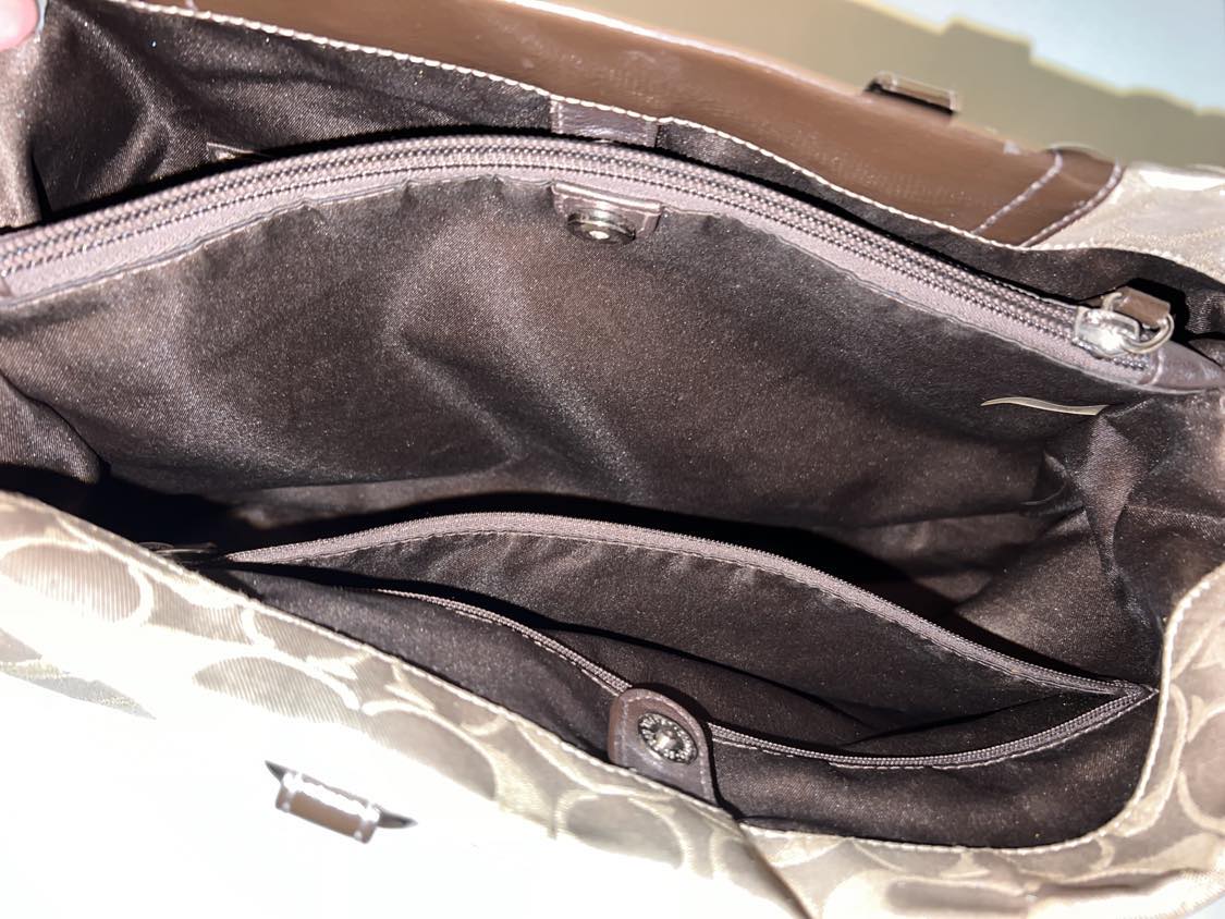 COACH - Silk Handbag