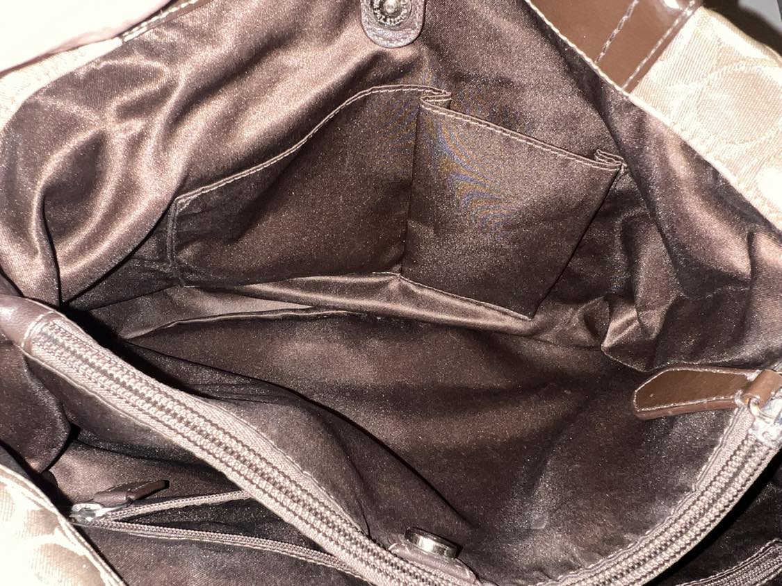 COACH - Silk Handbag