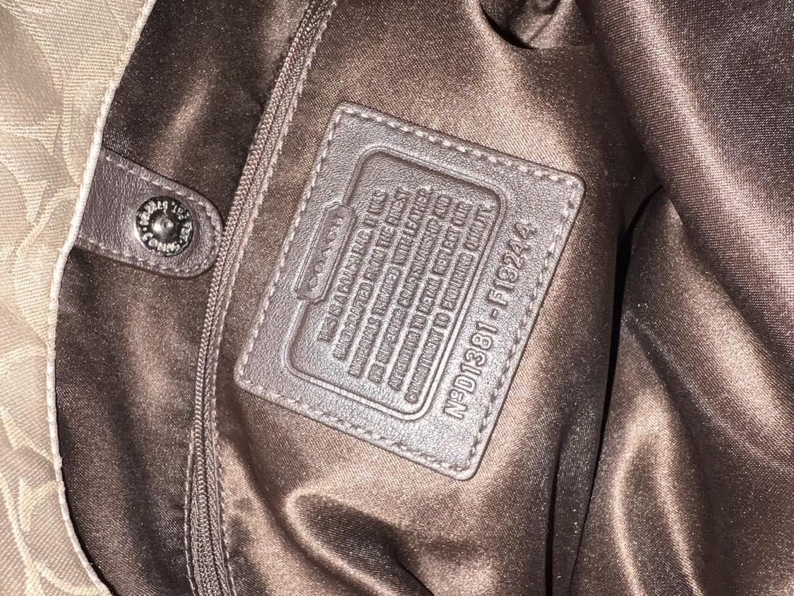 COACH - Silk Handbag