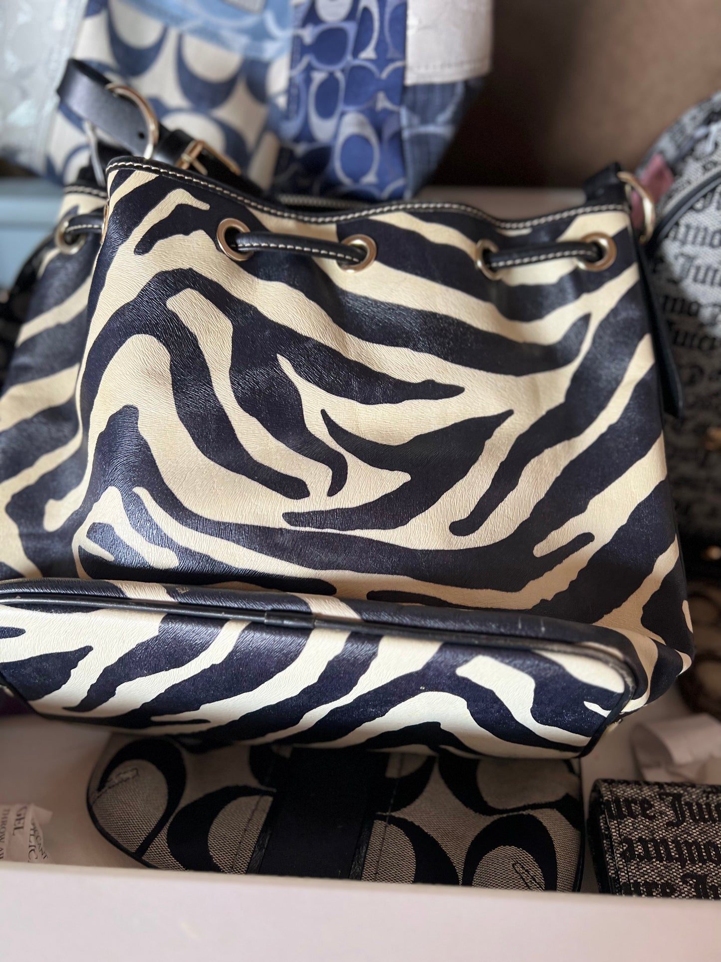 Dooney & Bourke - Zebra Hobo