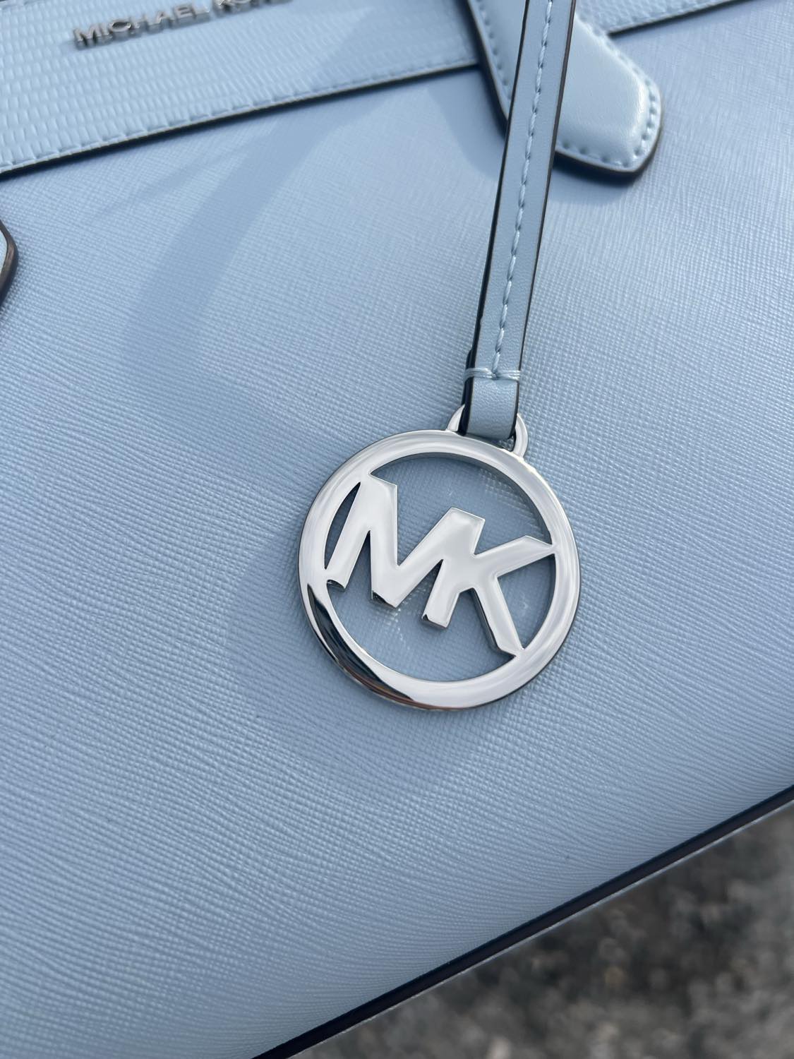 MK - Blue Satchel Handbag