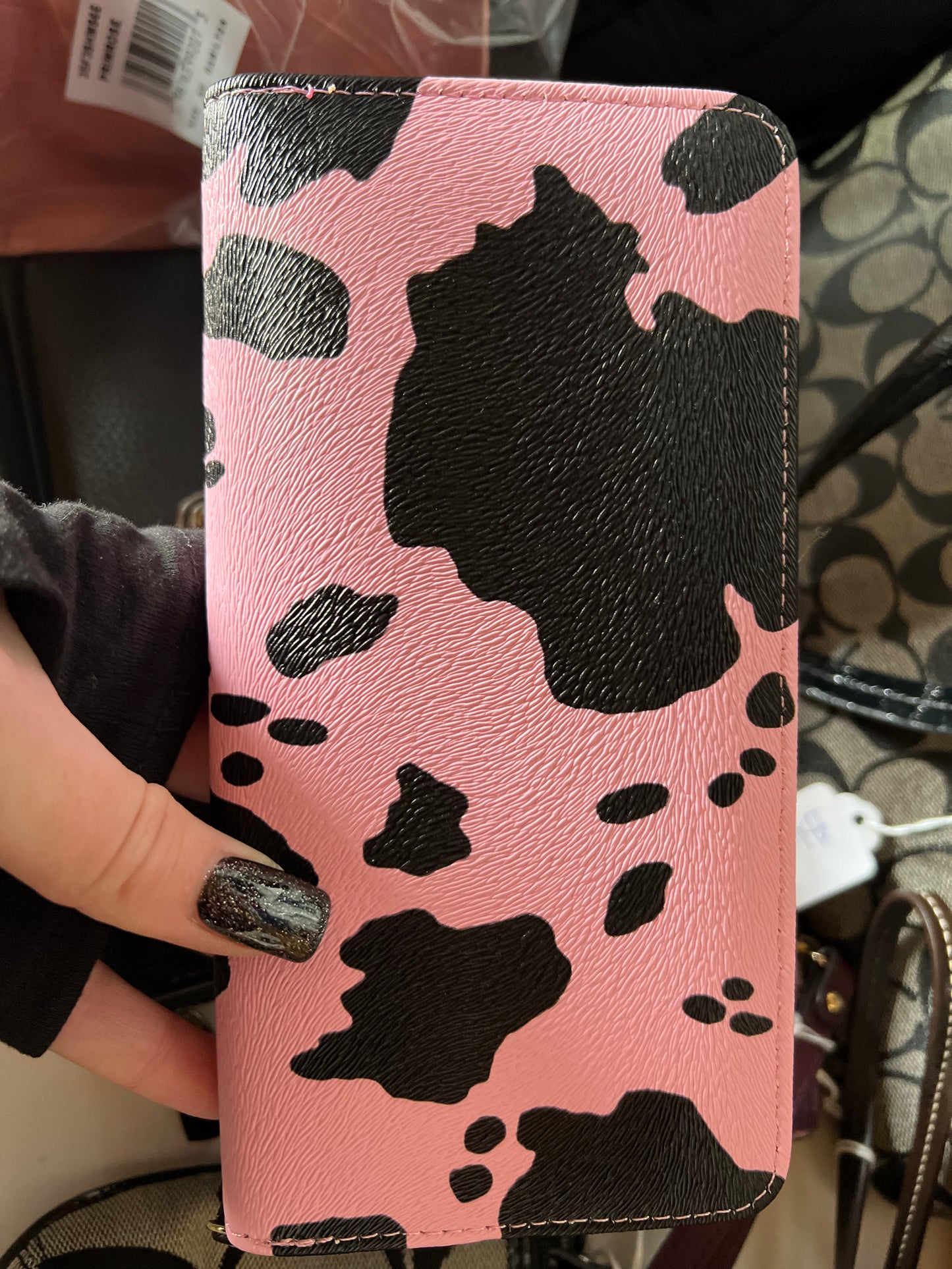 Cow Print - Wallet / Wristlet
