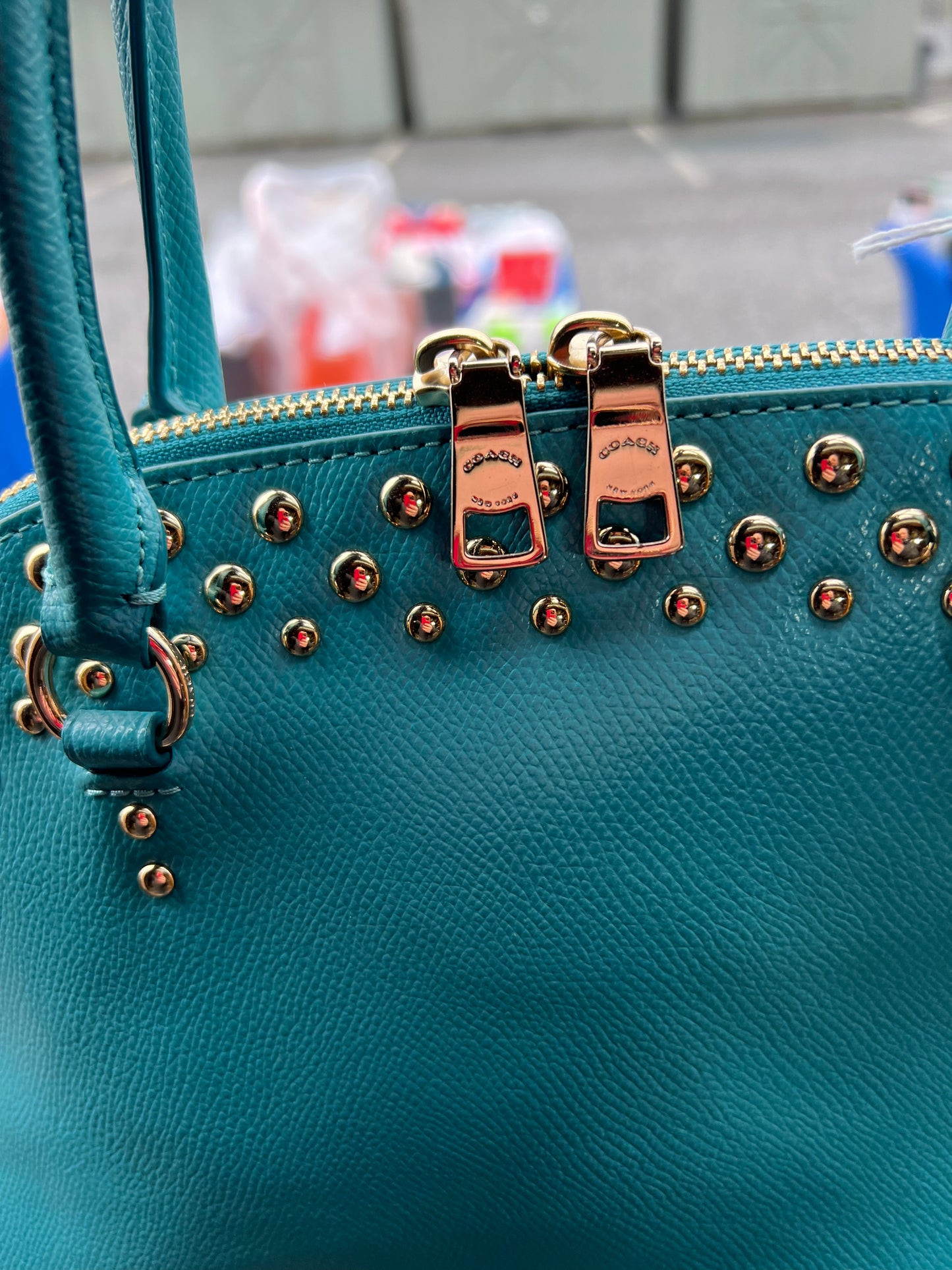 Coach - Studded Handbag