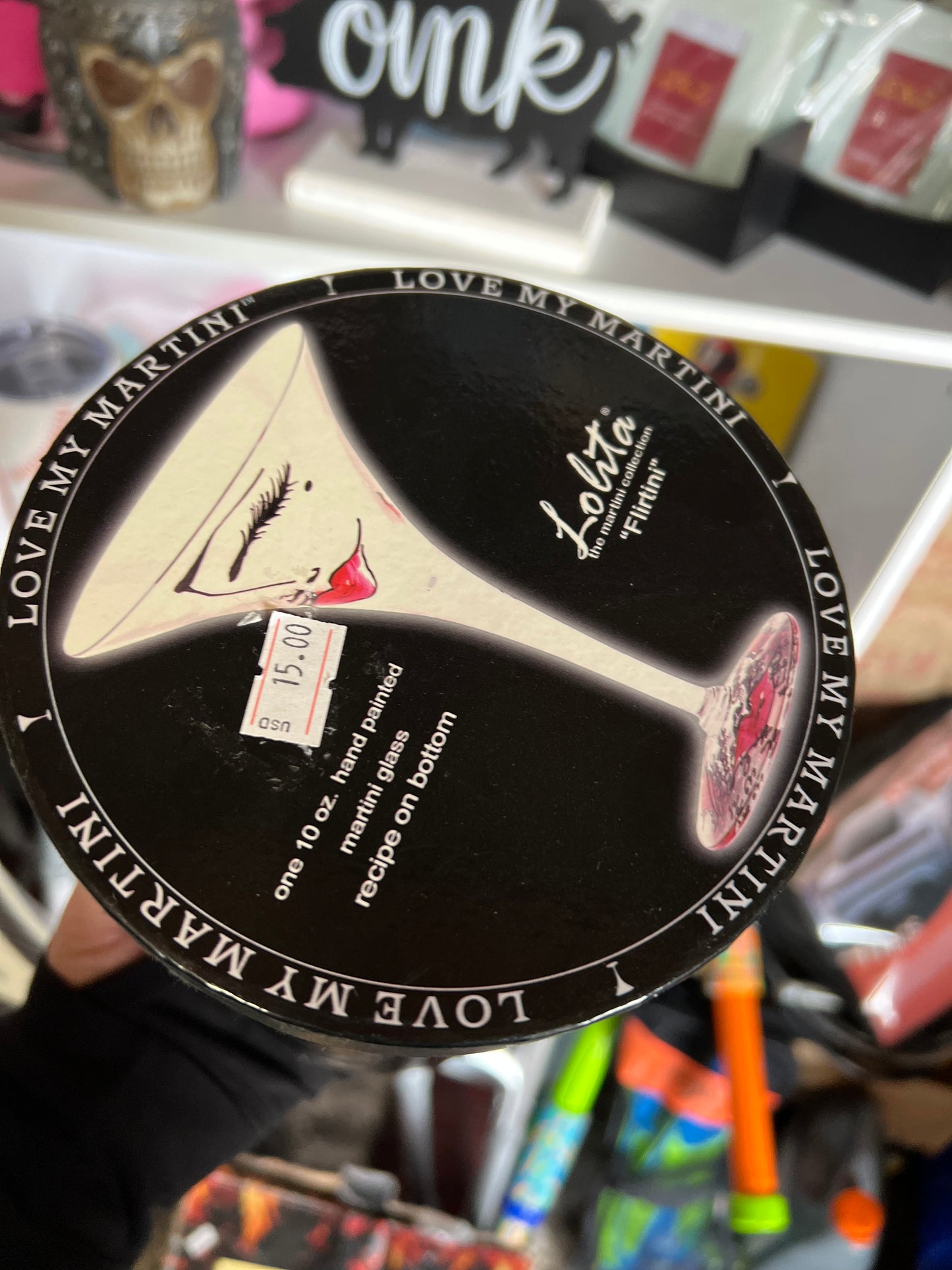 Lolita - Flirtini Glass