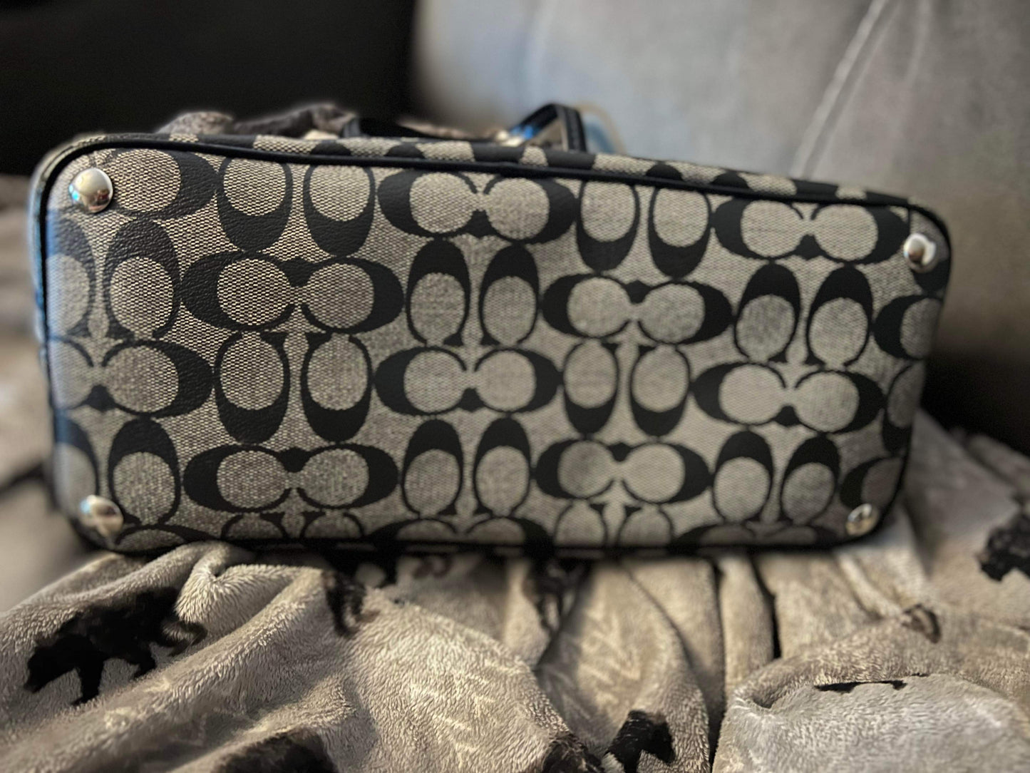 Coach - Monogrammed Handbag