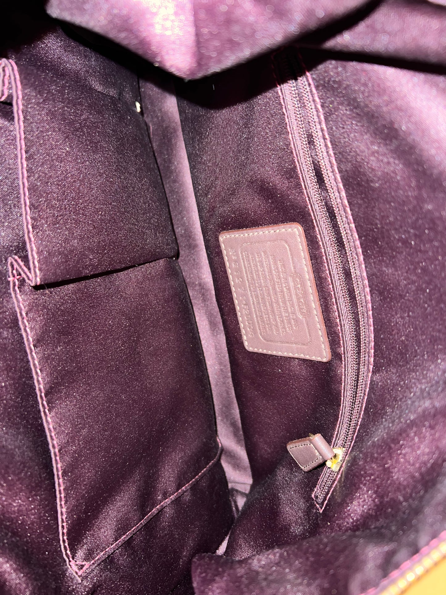 Coach - Silk Handbag