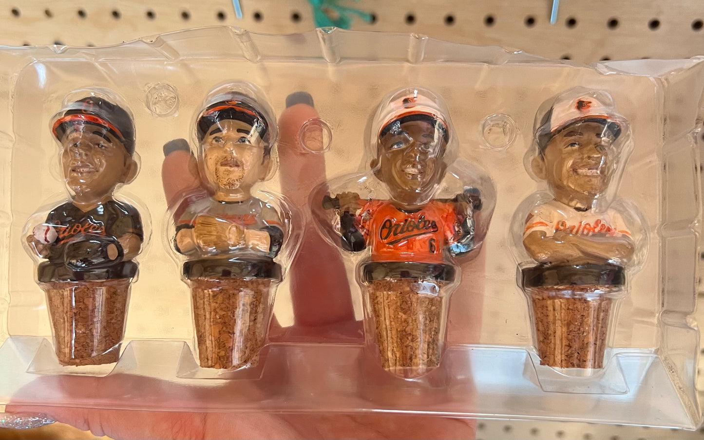 Orioles Infield Bottle Stopper Set
