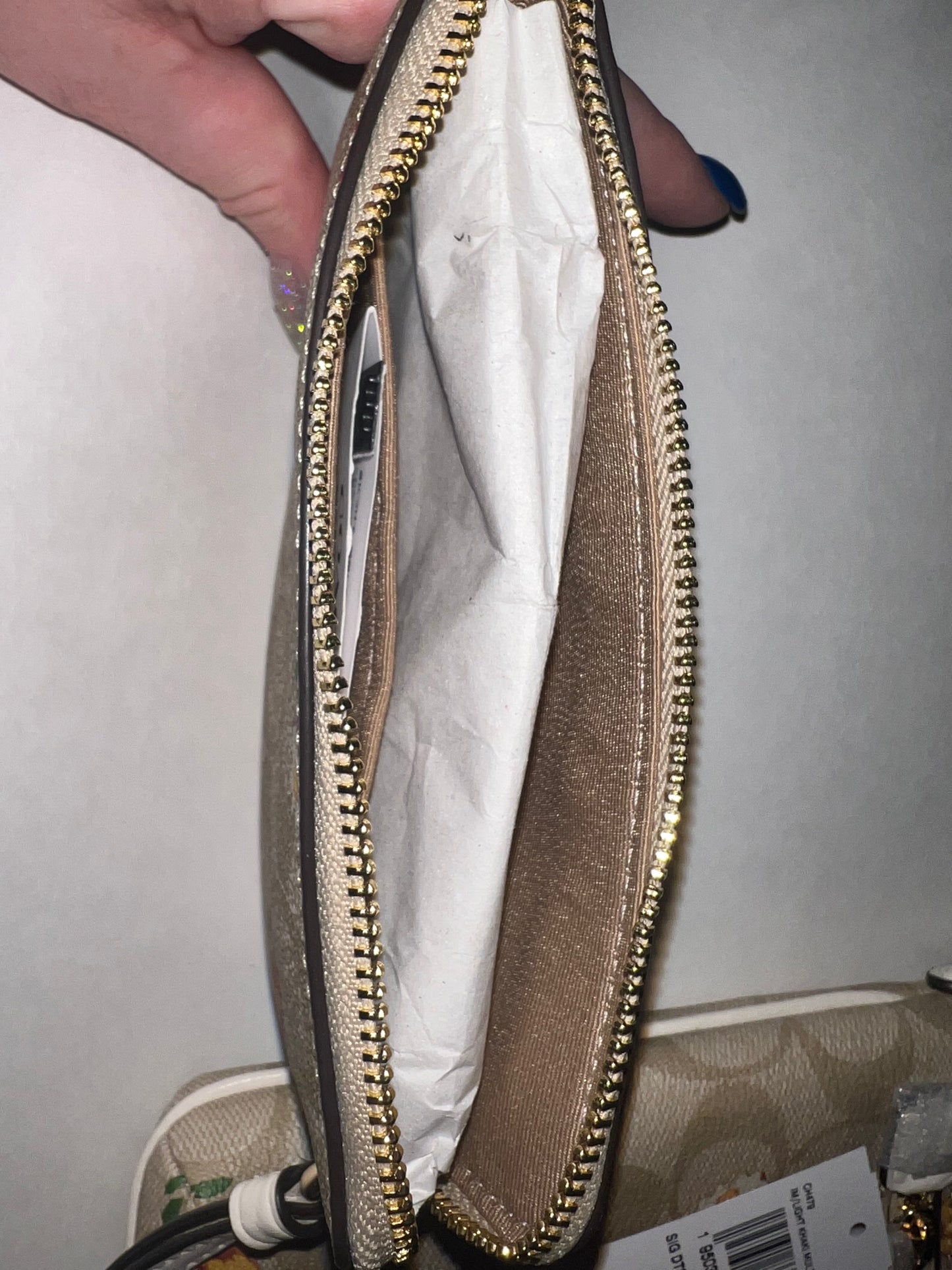 Coach - Ditsy Print Crossbody & Wristlet Set