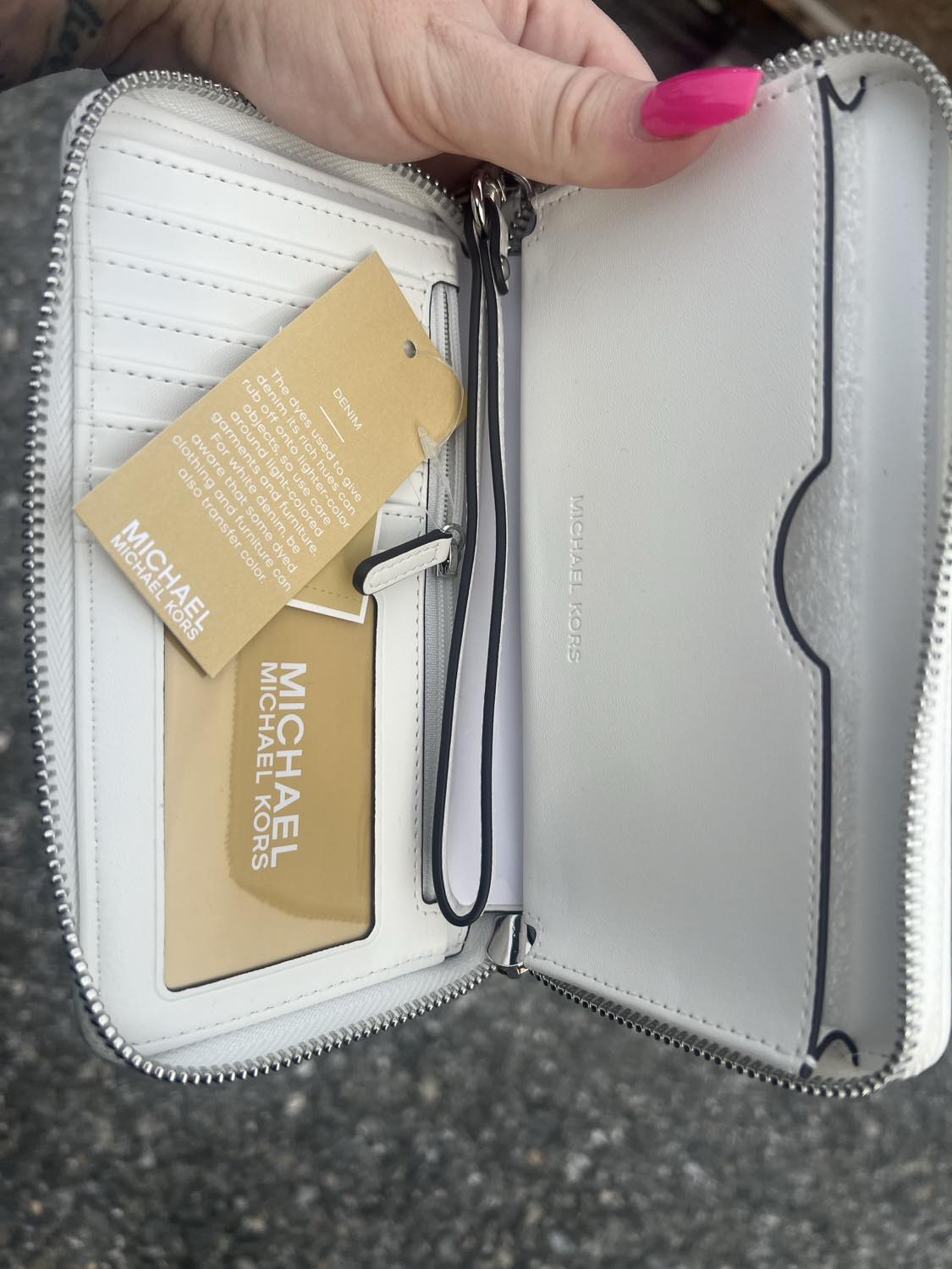 MK - Canvas Wallet
