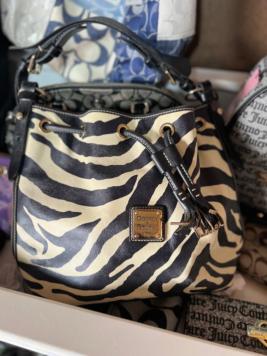 Dooney & Bourke - Zebra Hobo