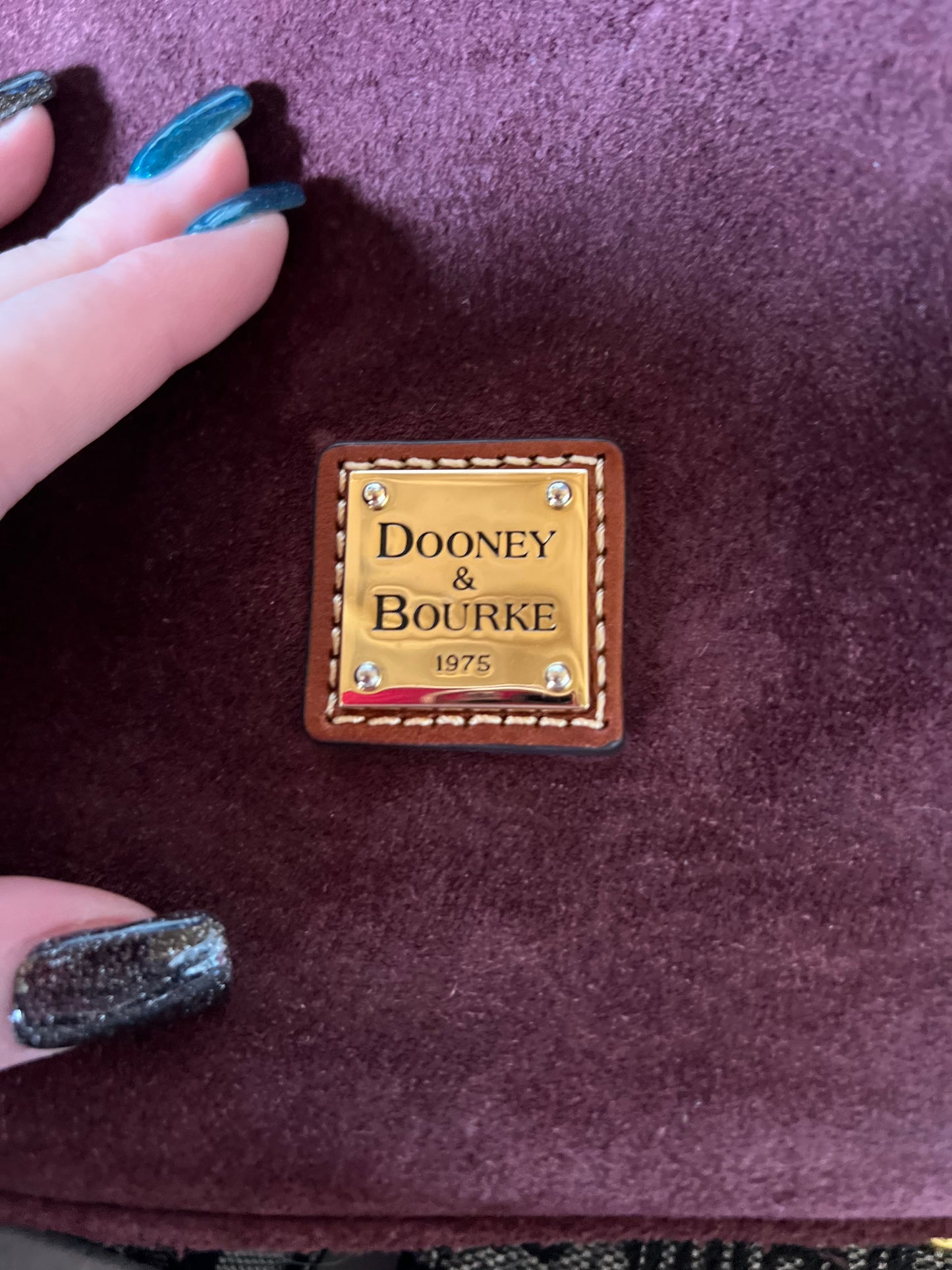 Dooney & Bourke - Suede Hobo Handbag