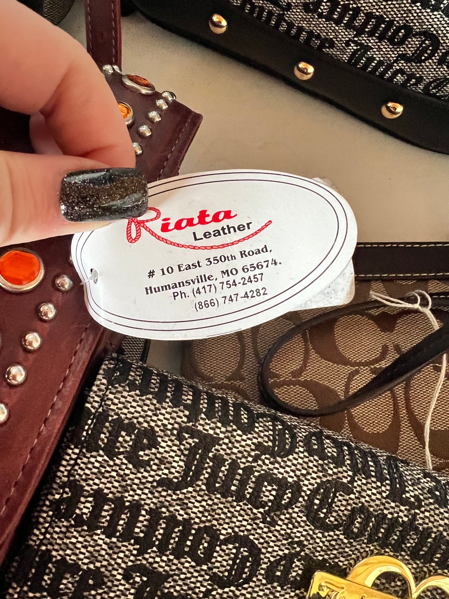 Riata Leather - Handbag