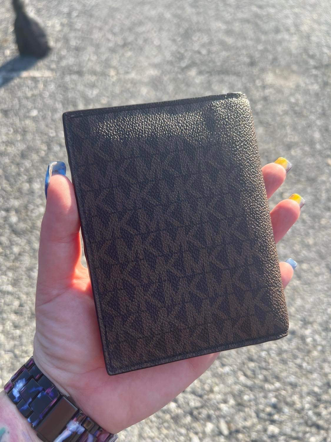 MK Card Case Bifold Wallet