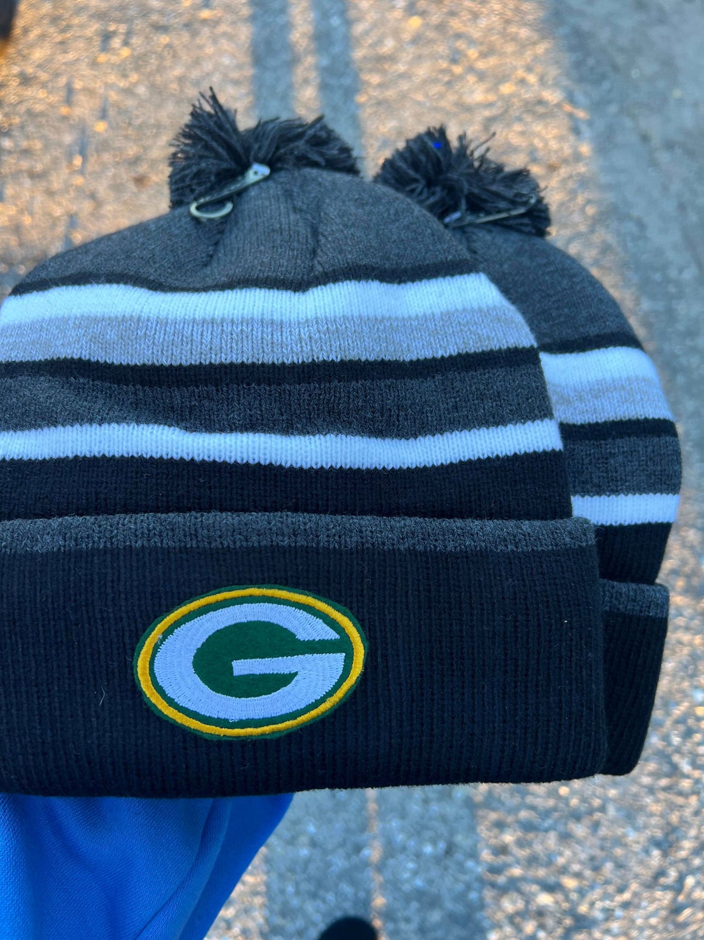 NFL - Faux Fur Pom Beanies