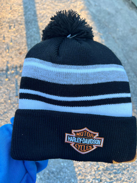 Harley - Faux Fur Pom Beanies