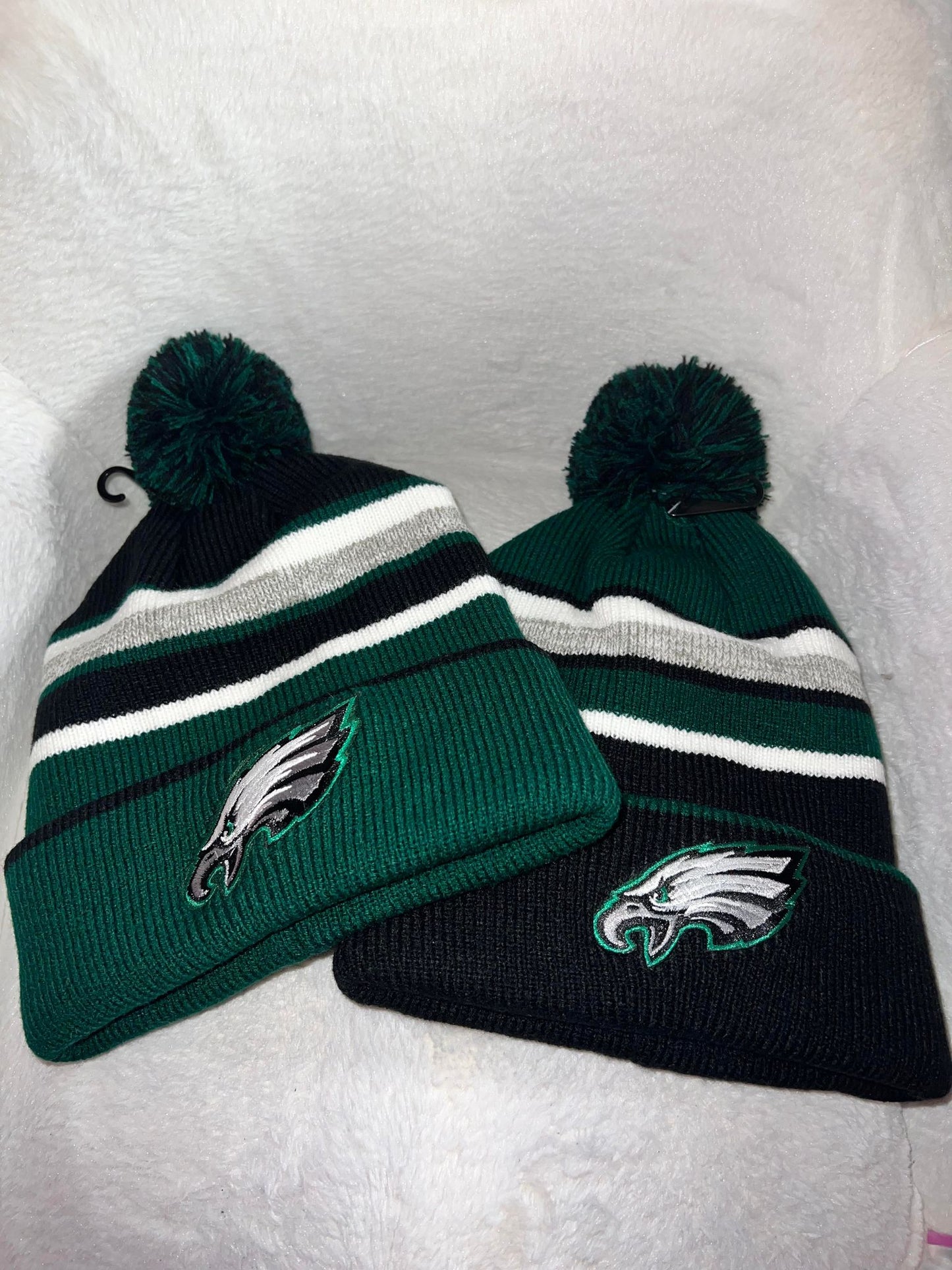 NFL - Faux Fur Pom Beanies