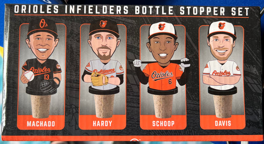 Orioles Infield Bottle Stopper Set
