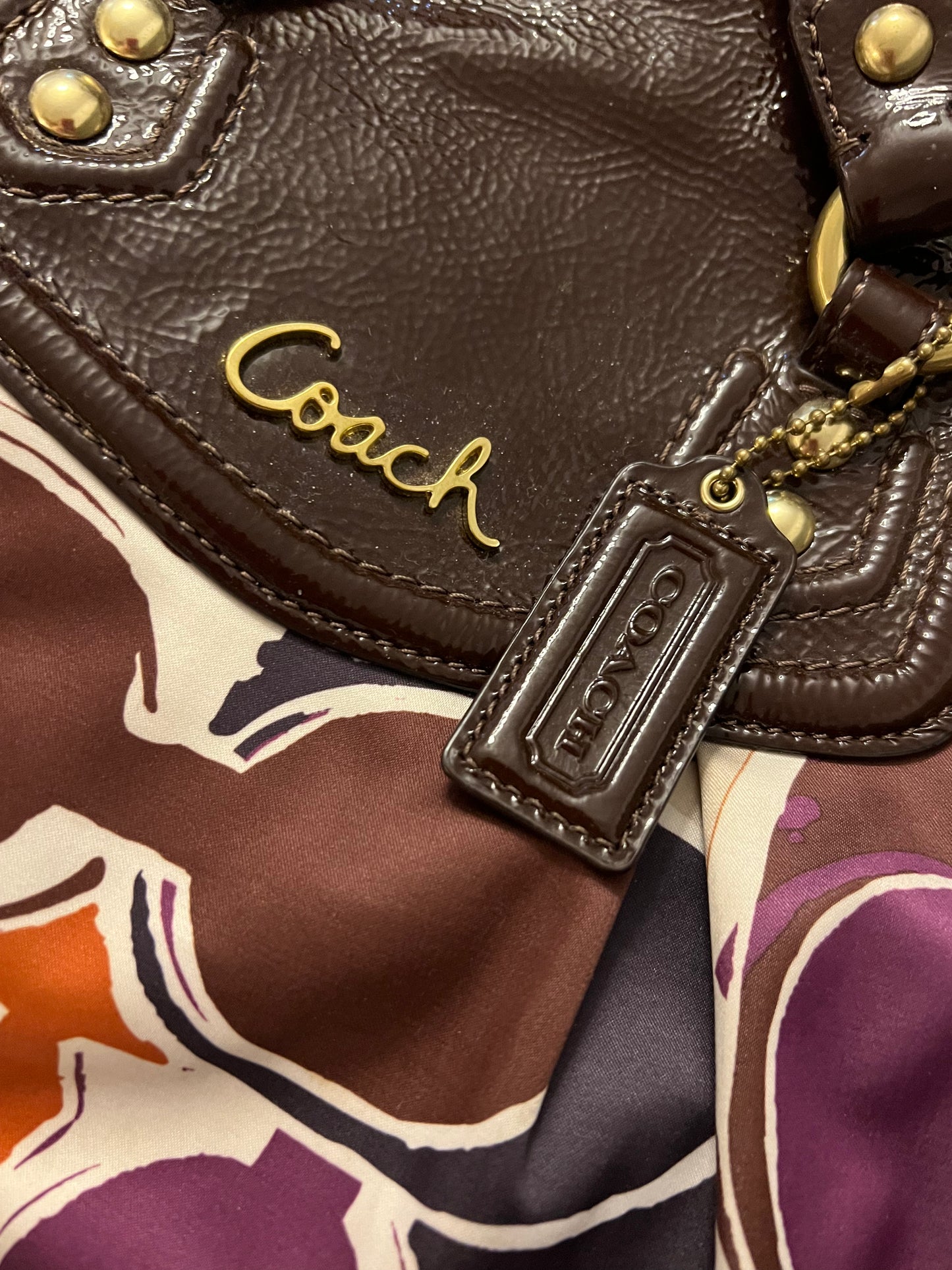 Coach - Silk Handbag